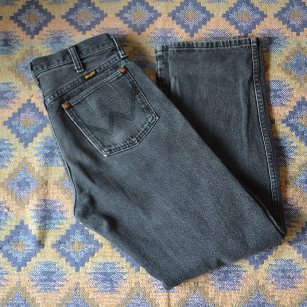 awesome faded black wranglers